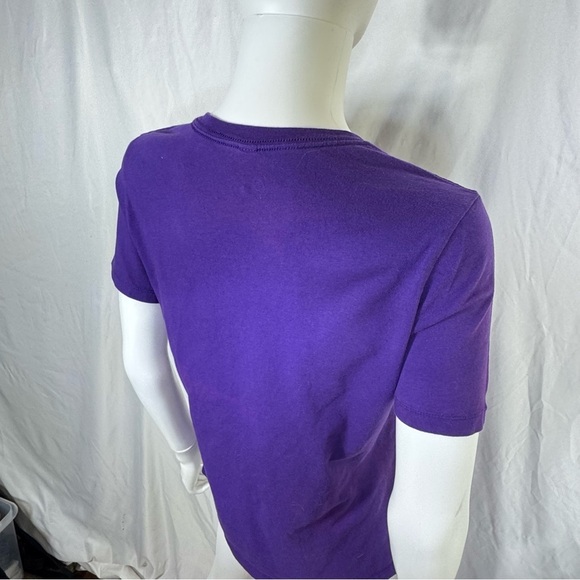 Disney Zombies Birthday Group Girls Short Sleeve Purple Tee - Picture 4 of 6